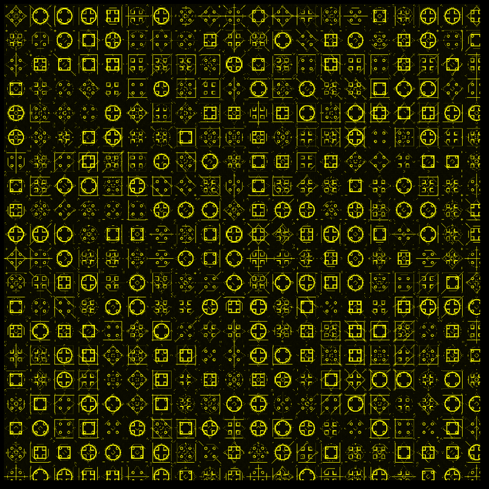 colorized_geometric_pattern #16 static token preview