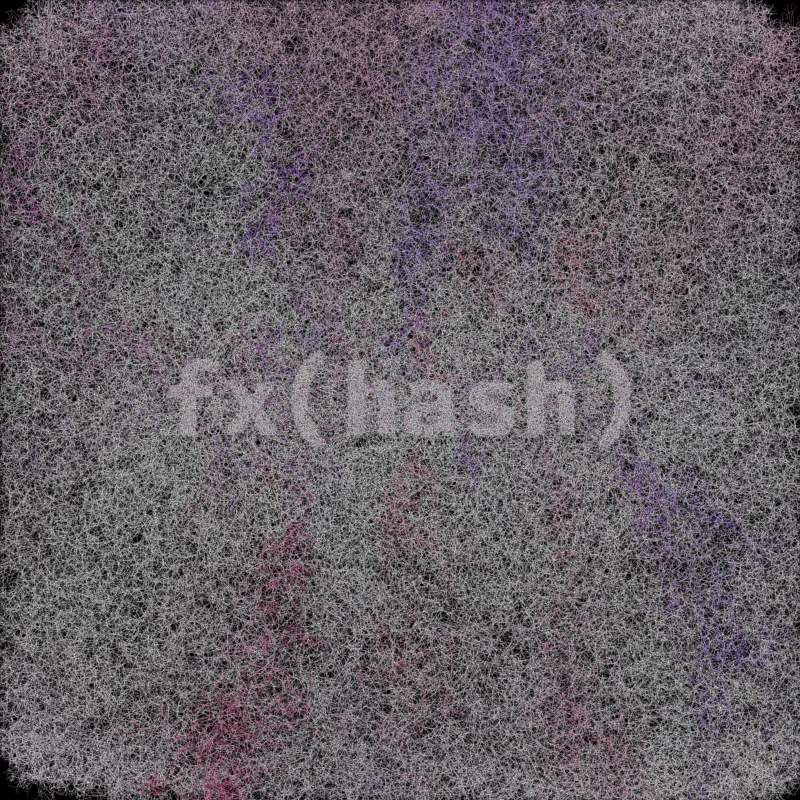 FXHASH Generative Logo #375 static token preview