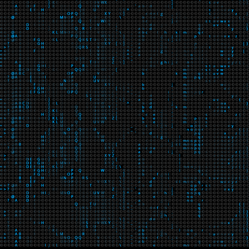 Ascii Noise #6 static token preview