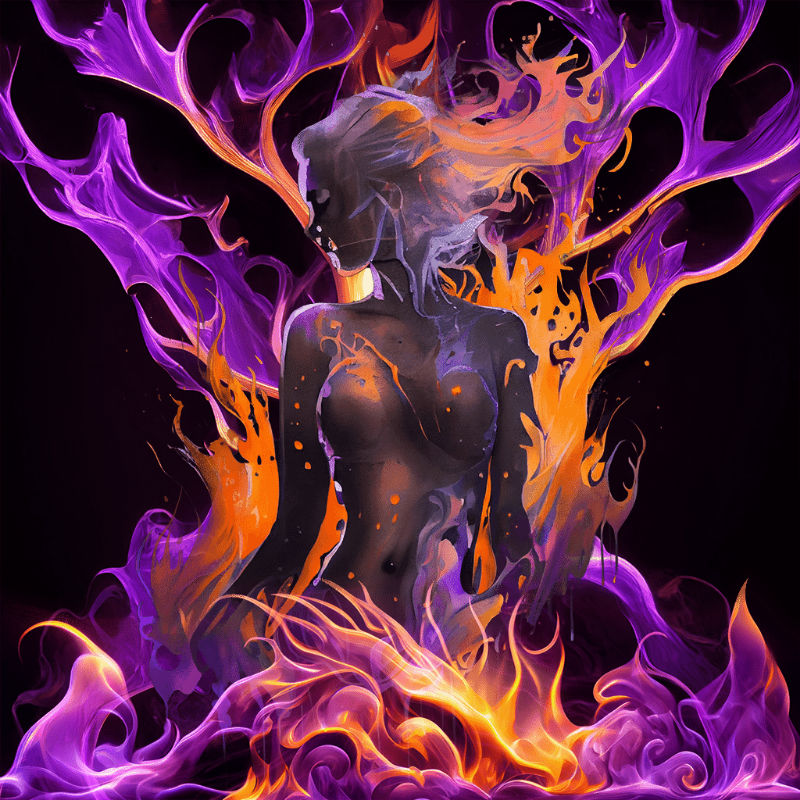 Purple Hestia #13 static token preview