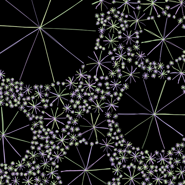 Vivid snowflakes #16 static token preview