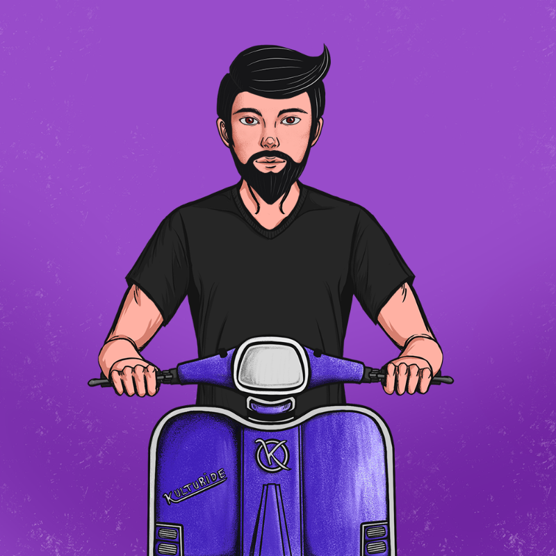 SCOOTER RIOT #18 static token preview