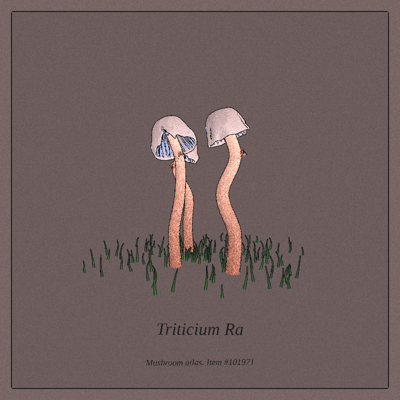 Mushroom Atlas #8 static token preview