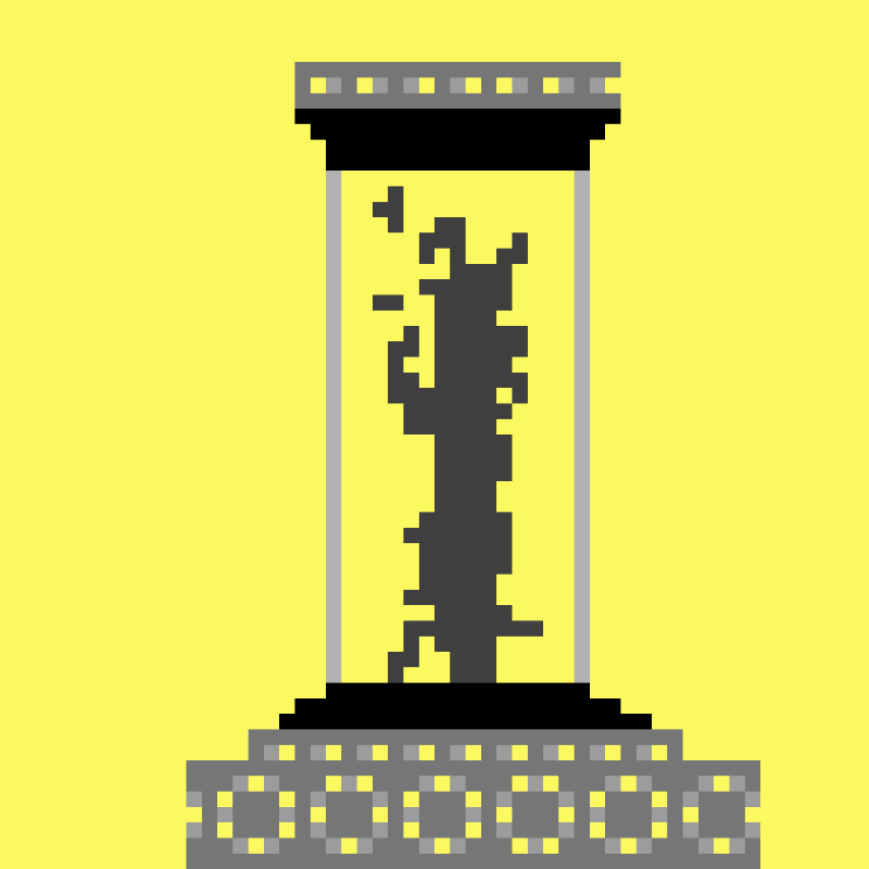 aLIEN IN THE MUSEUM #12 static token preview