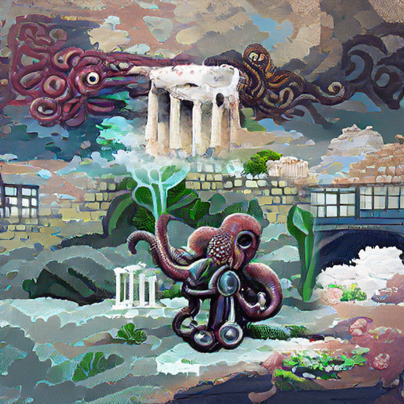 Octopus's Gardens and Ruins #16 static token preview