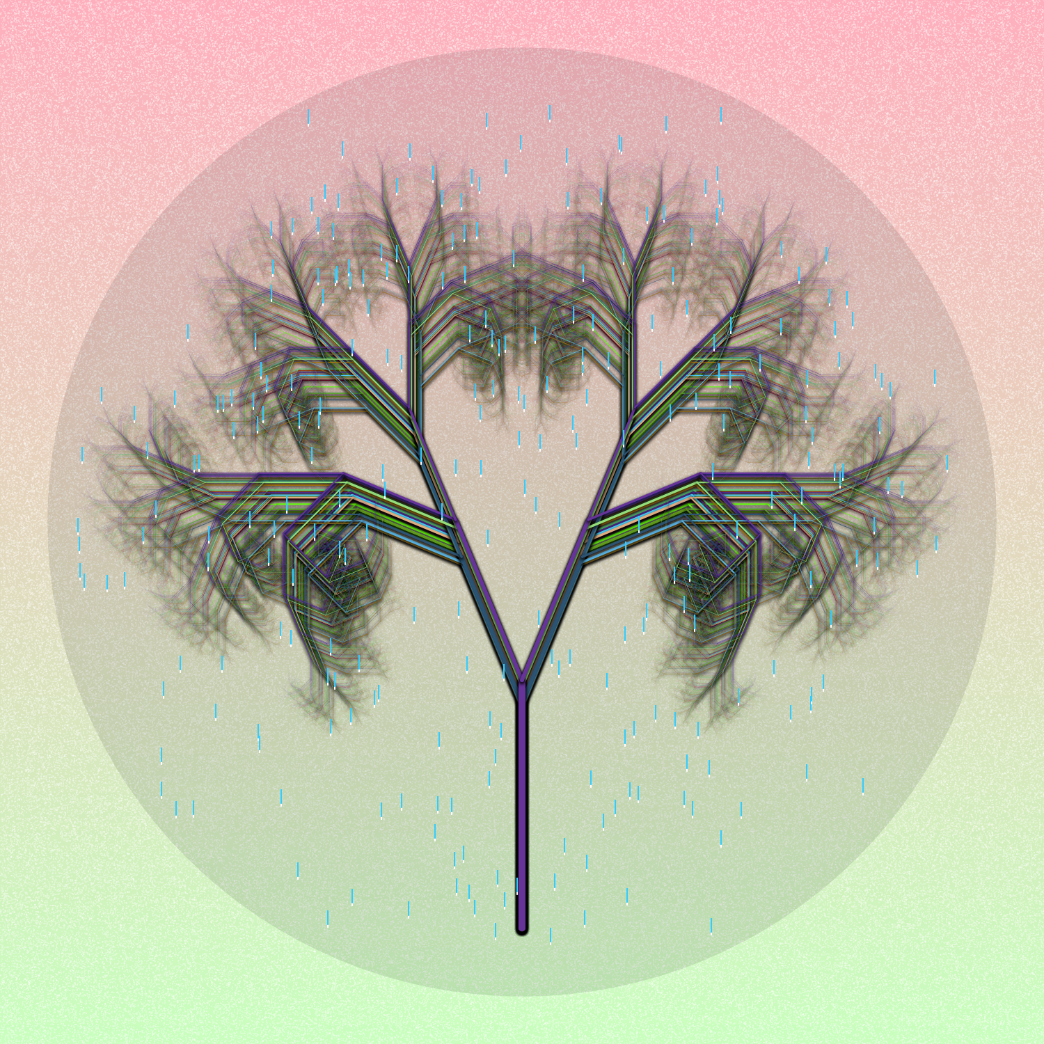 Futuristic Trees #12 static token preview