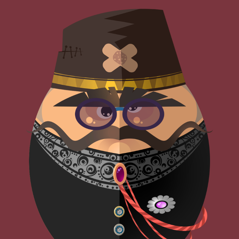 Morixel Colab #7 Generative Mirza #37 static token preview