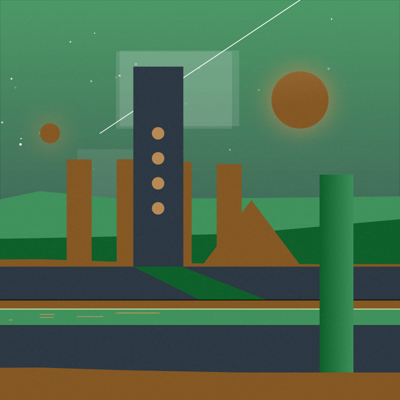 Abstract Temples #7 static token preview