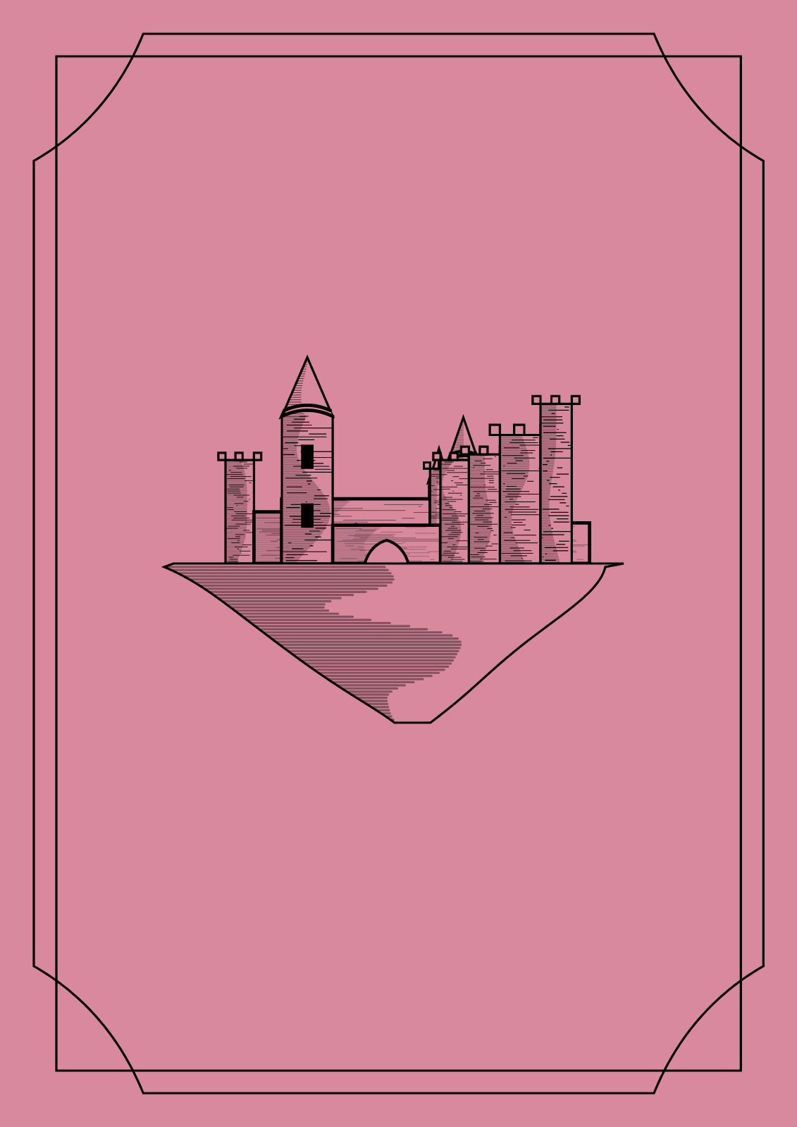Minimalist Castle #10 static token preview