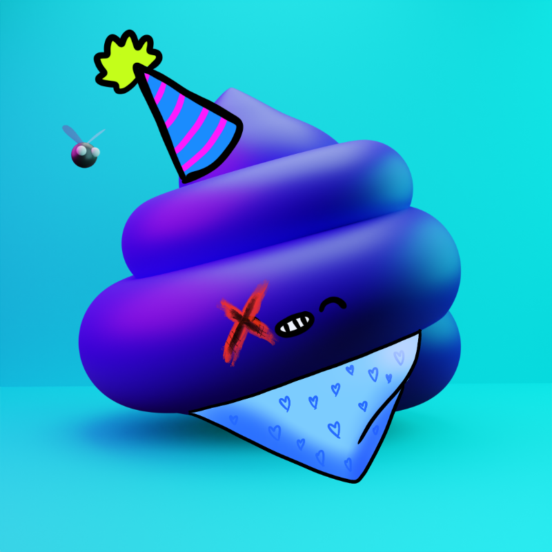 PFPoops #13 static token preview