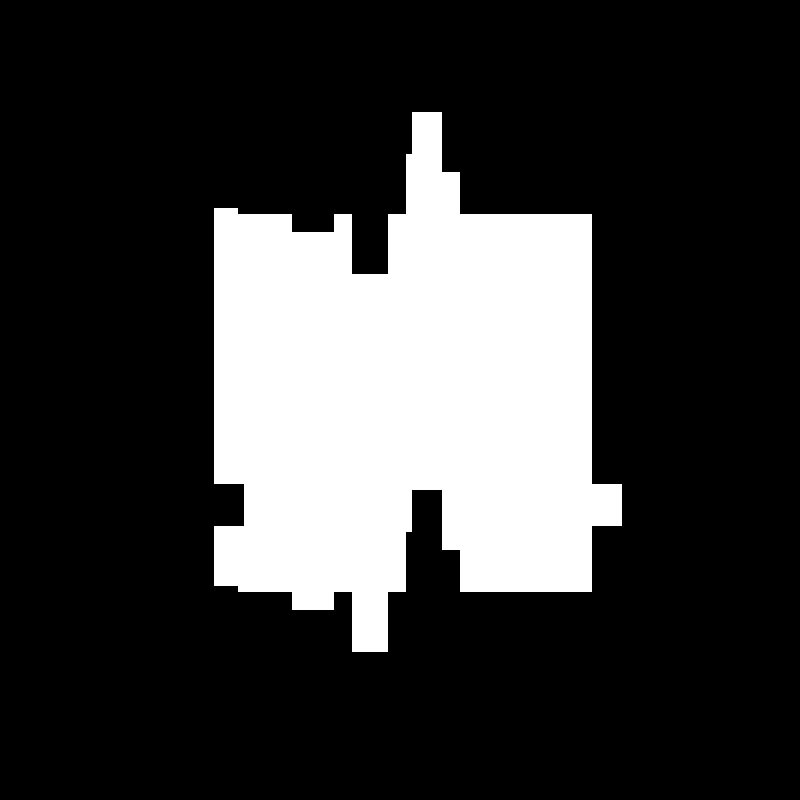 a square #25 static token preview