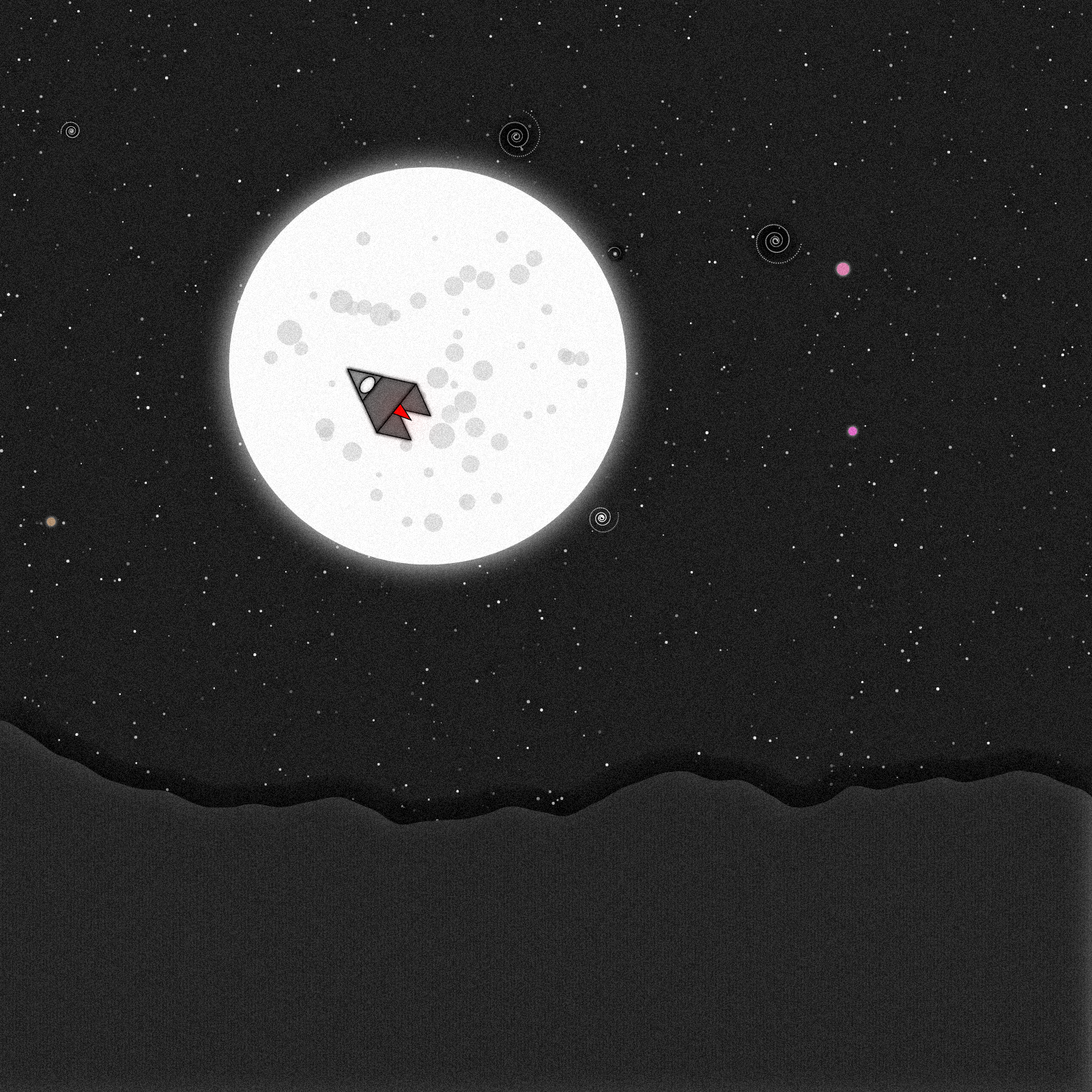 Space Thoughts #9 static token preview