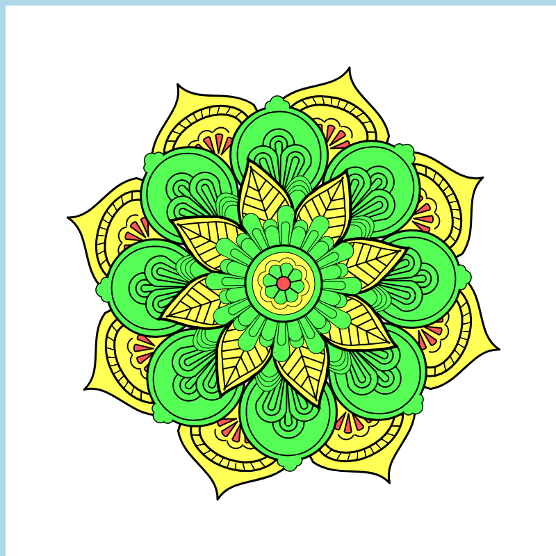 Spinning Mandala #3 static token preview