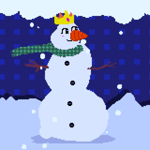 Freaky Snowman #9 static token preview