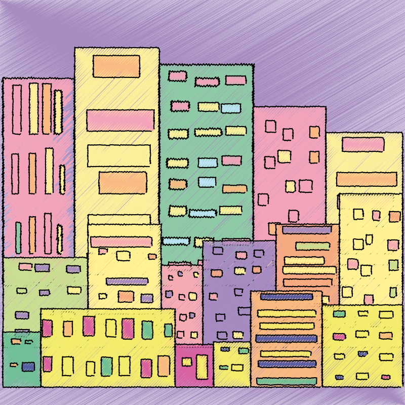 Peaceful City #9 static token preview