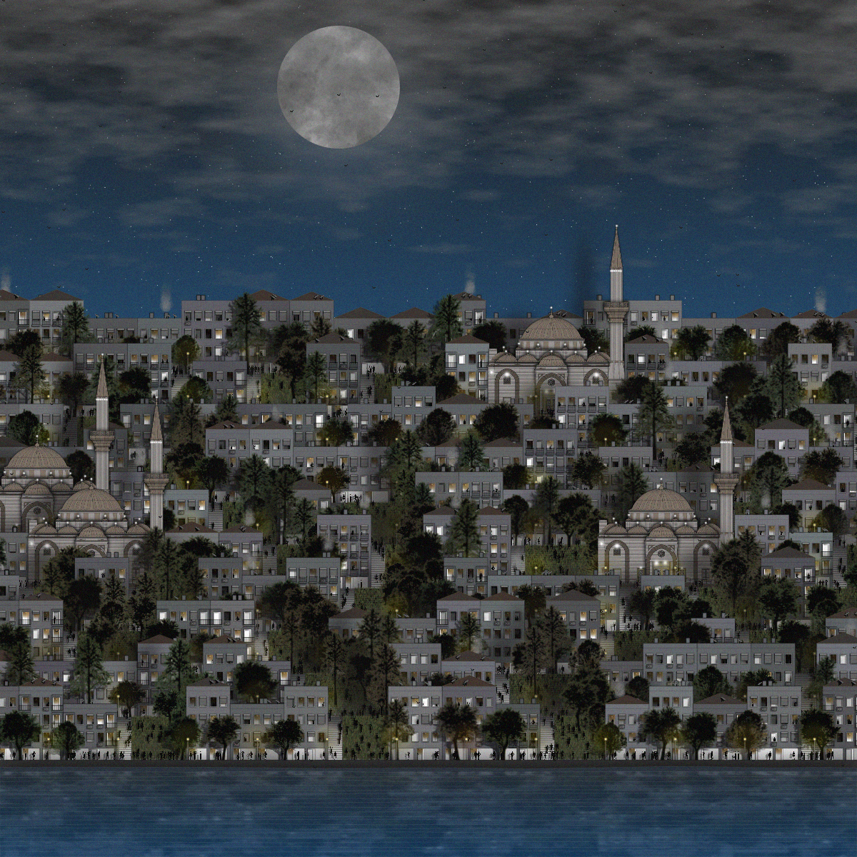 CityScape: Istanbul #18 static token preview