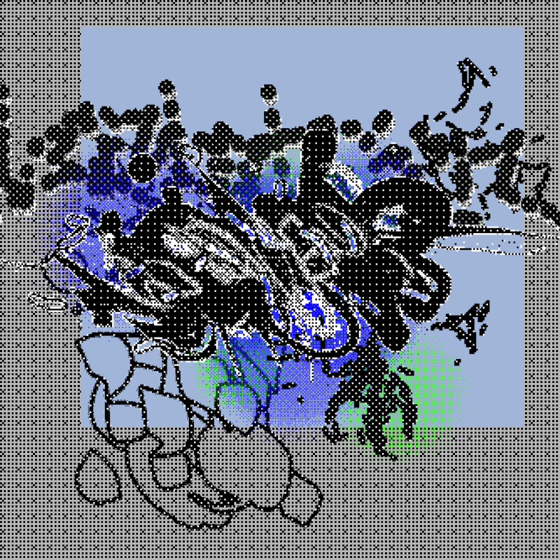 Dither_Graffiti #19 static token preview