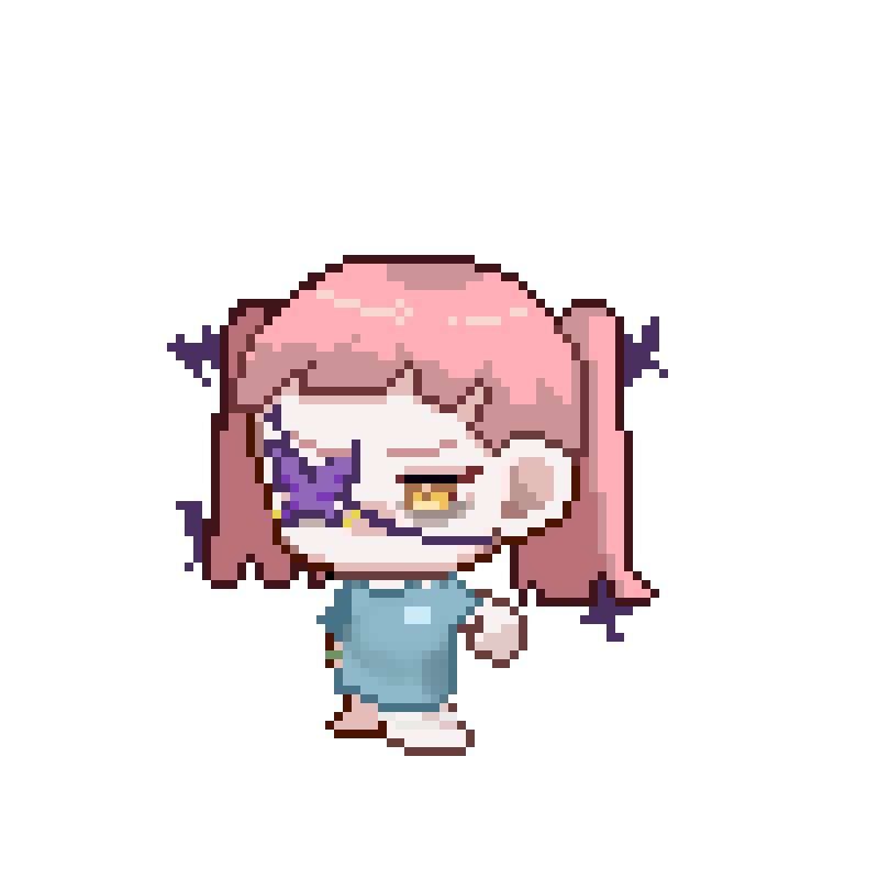 Pixel doll #6 static token preview