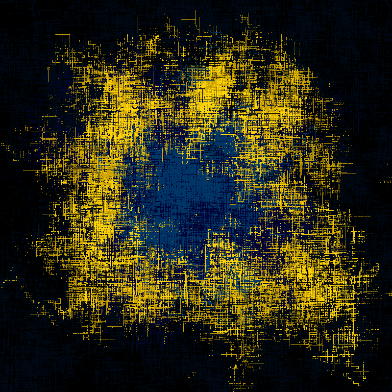 Pixel Tunnel II #9 static token preview