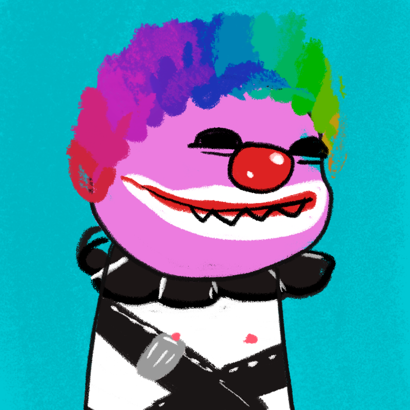 Peculiar clown #11 static token preview