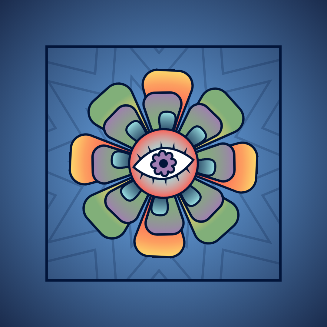 NOWHERE FLOWER #16 static token preview