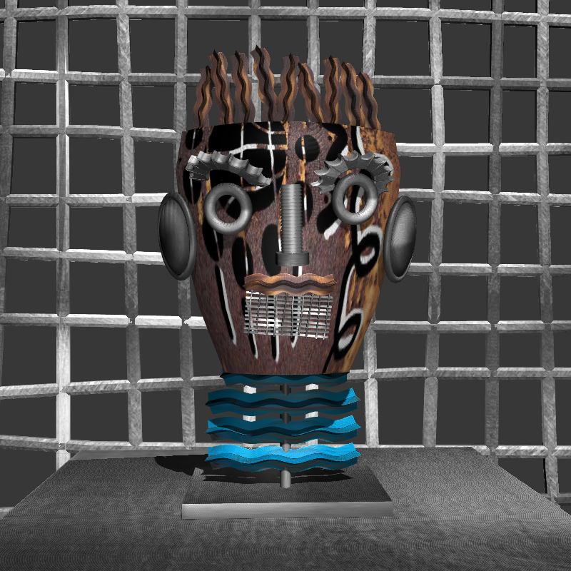African’s Mask #5 static token preview