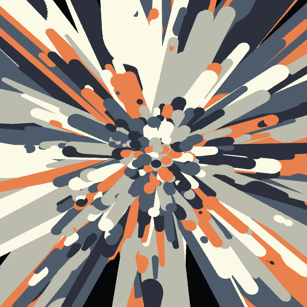 drip flower painting #22 static token preview