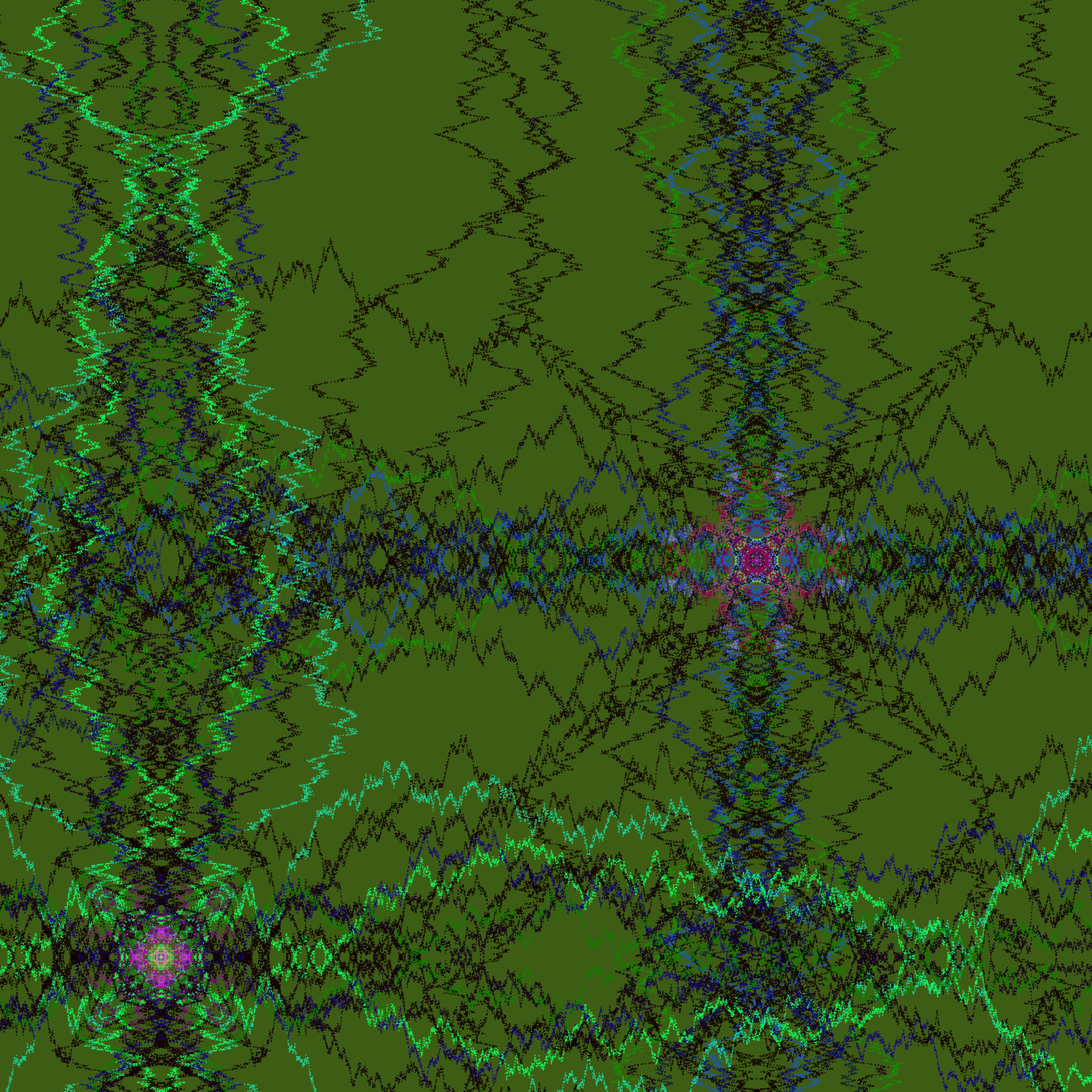 Random walking with colors and mirroring #1 static token preview