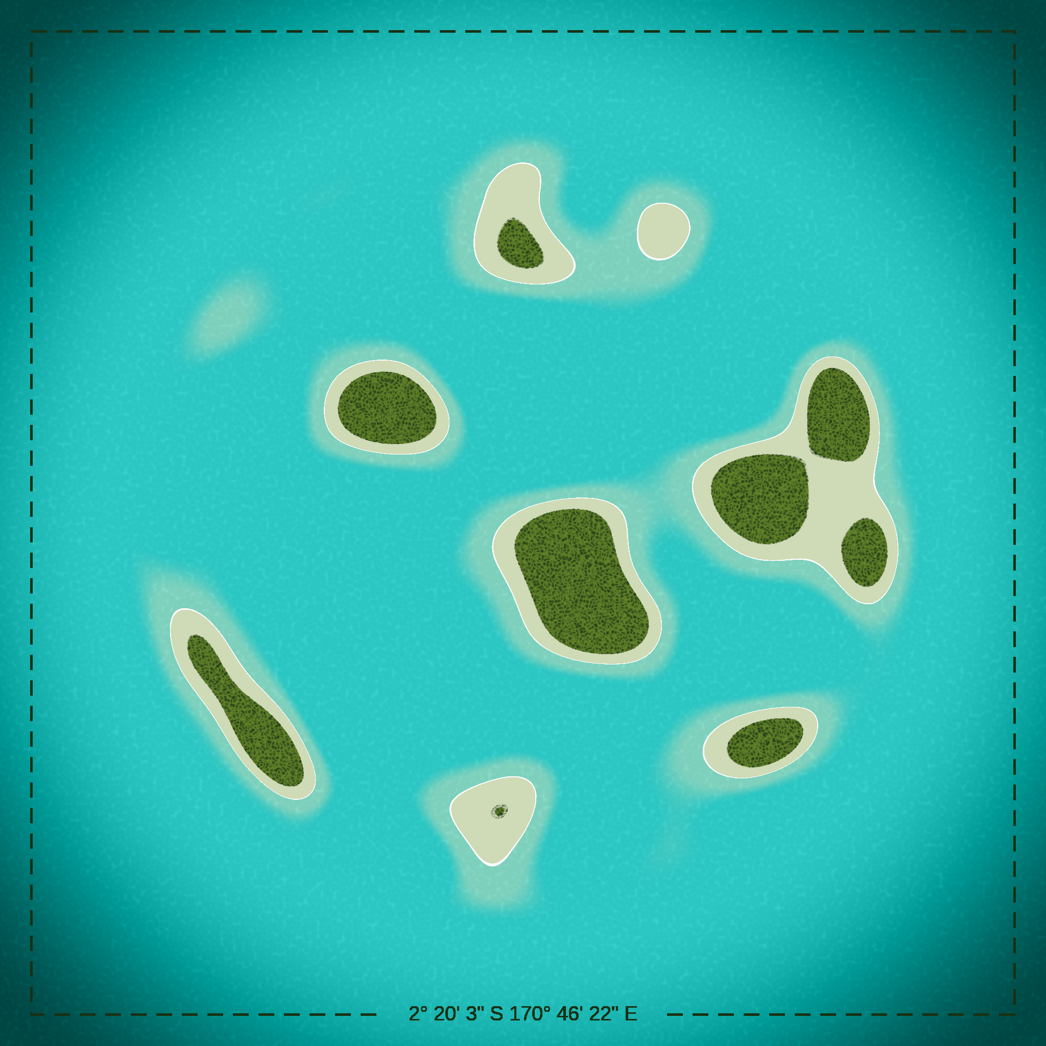 Undiscovered Archipelago #13 static token preview