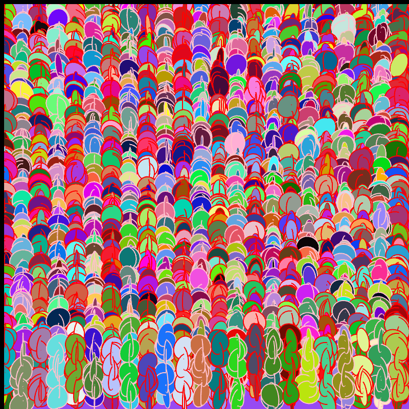 Cascading Colors #15 static token preview