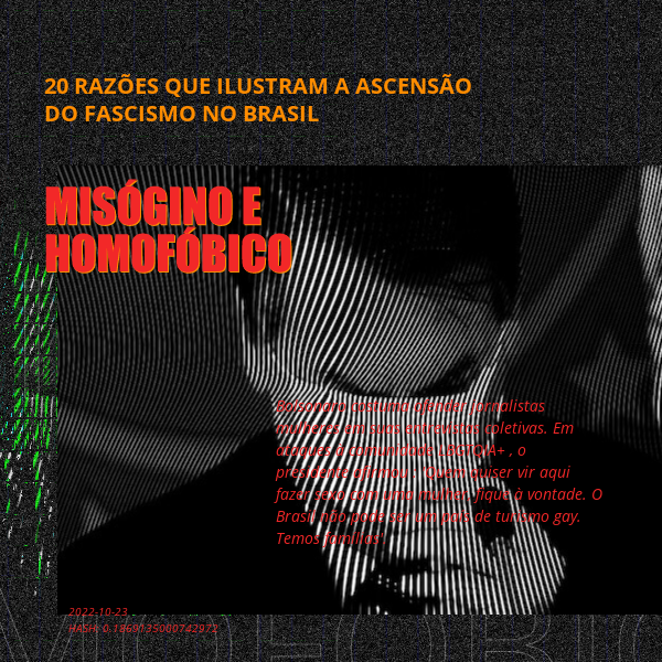 B4D - Brazil4Democracy #6 static token preview