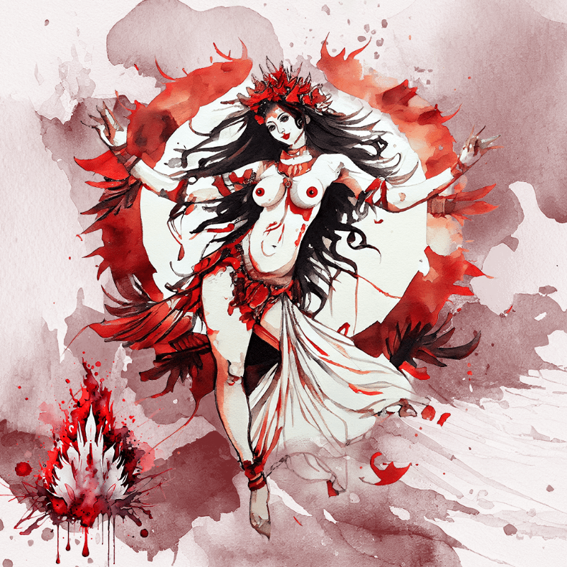 Shakti in Red #5 static token preview