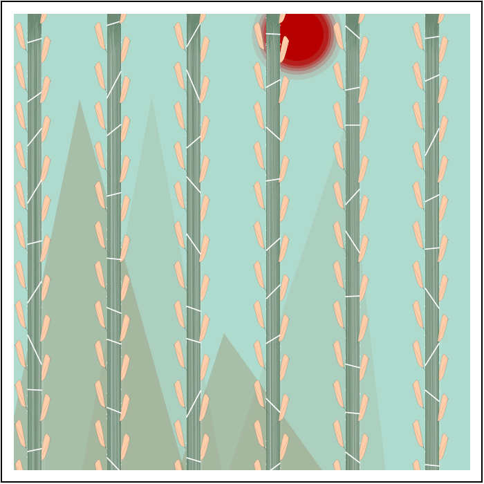Bamboo in Wind #9 static token preview