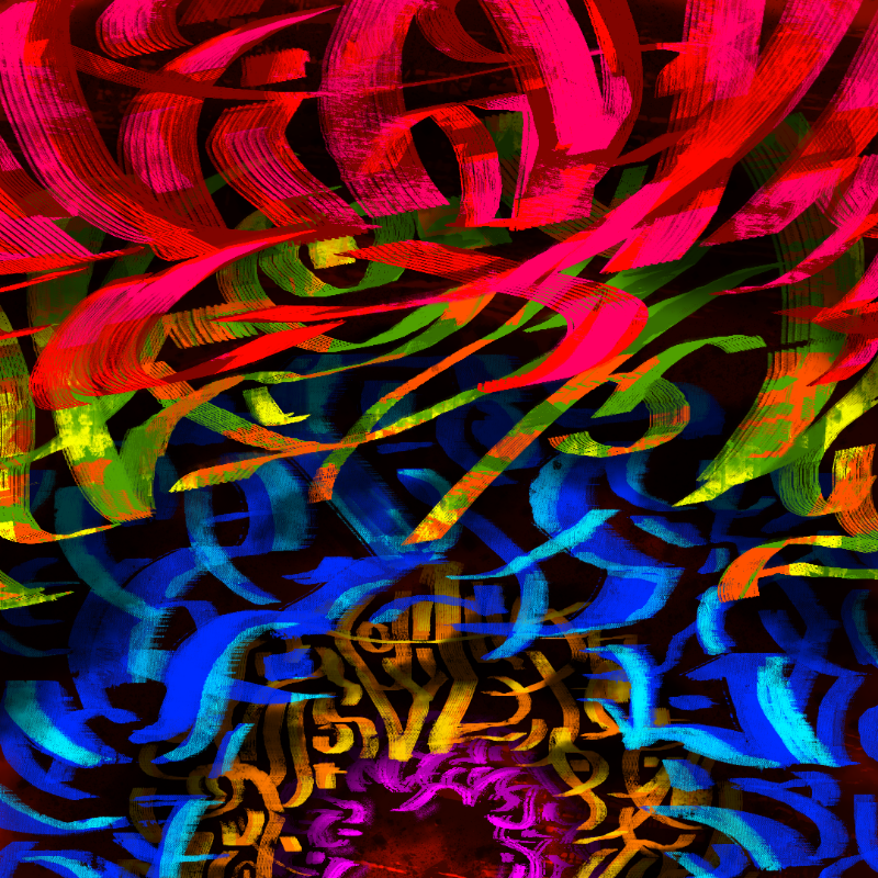 Abstract Caligrafitti #6 static token preview
