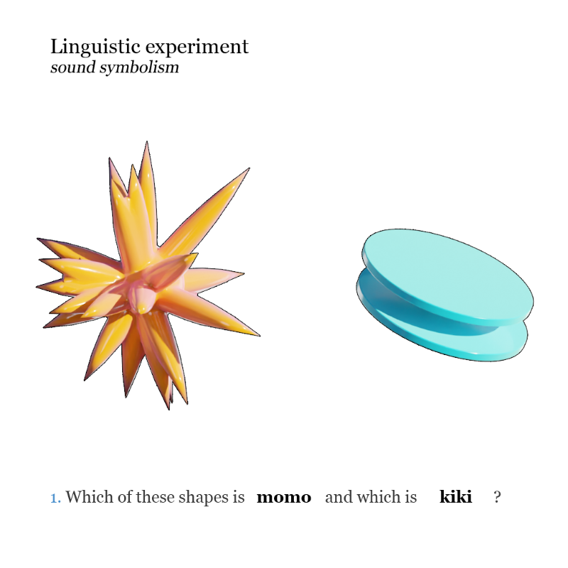 Linguistic Experiment #6 static token preview