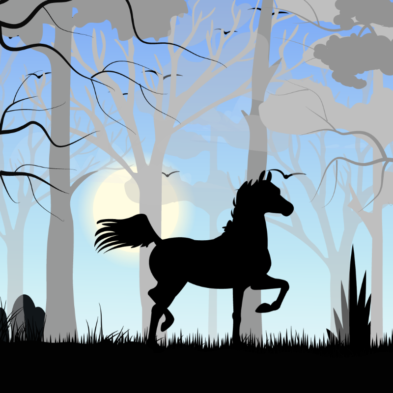 We Care...Horse #8 static token preview