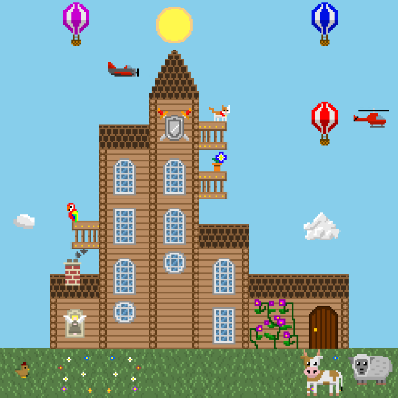 2D Mansion #264 static token preview