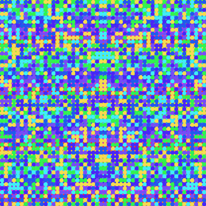 Squares and dots #5 static token preview