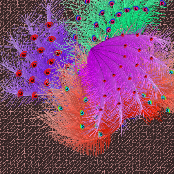 Oriental Peafowl Impression #12 static token preview