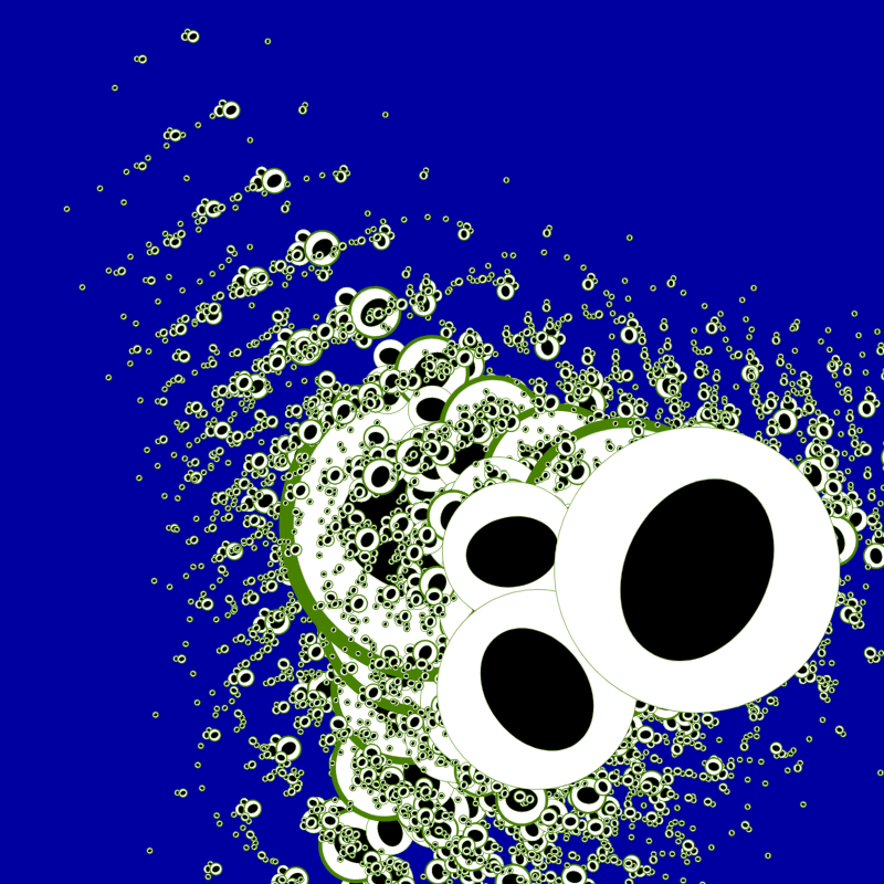 Frog Eggs #7 static token preview