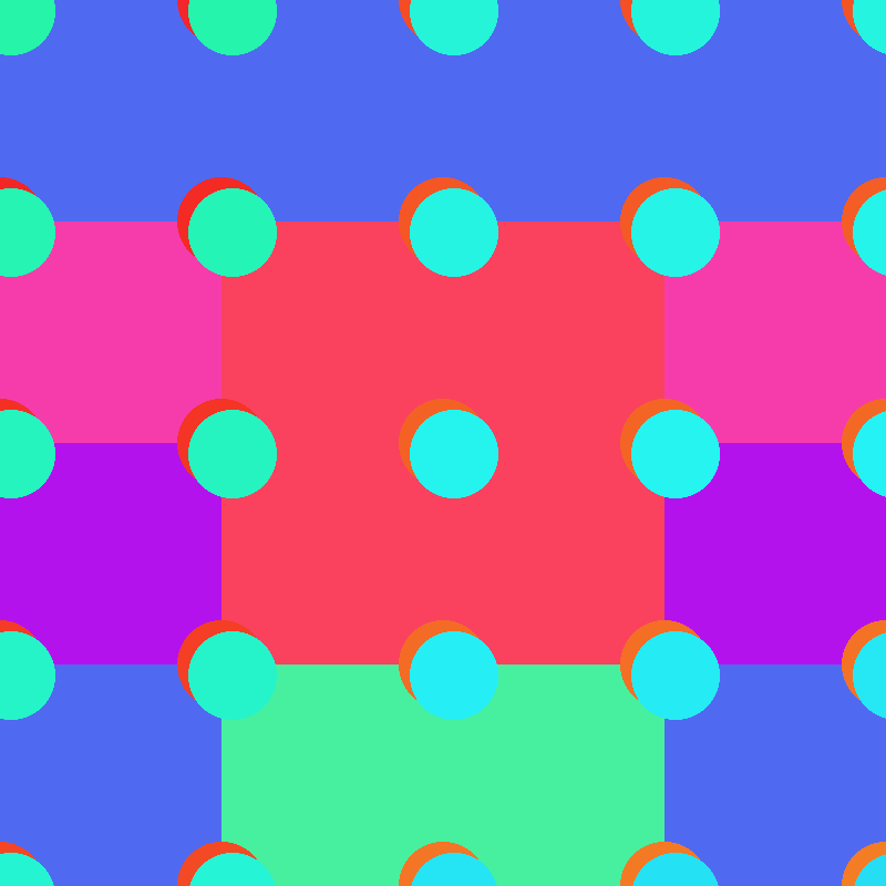 Squares and dots #8 static token preview