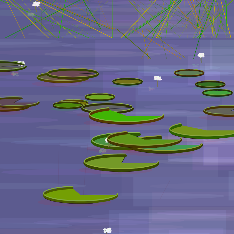 Water Lilies #2 static token preview