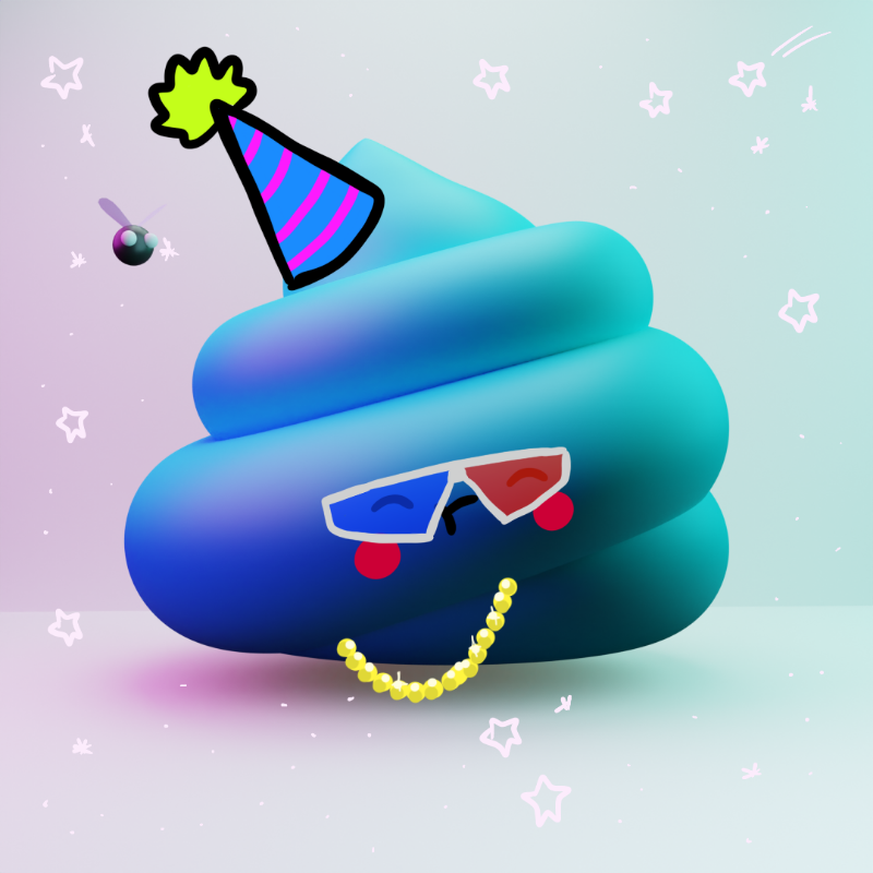 PFPoops #4 static token preview