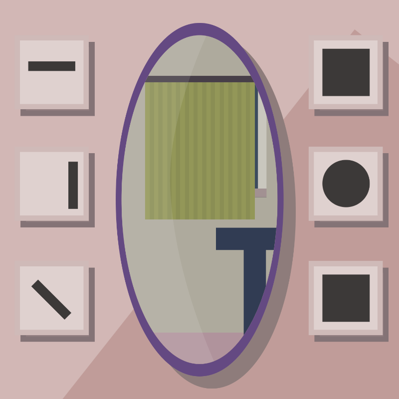 A moon in\and the mirror. #3 static token preview