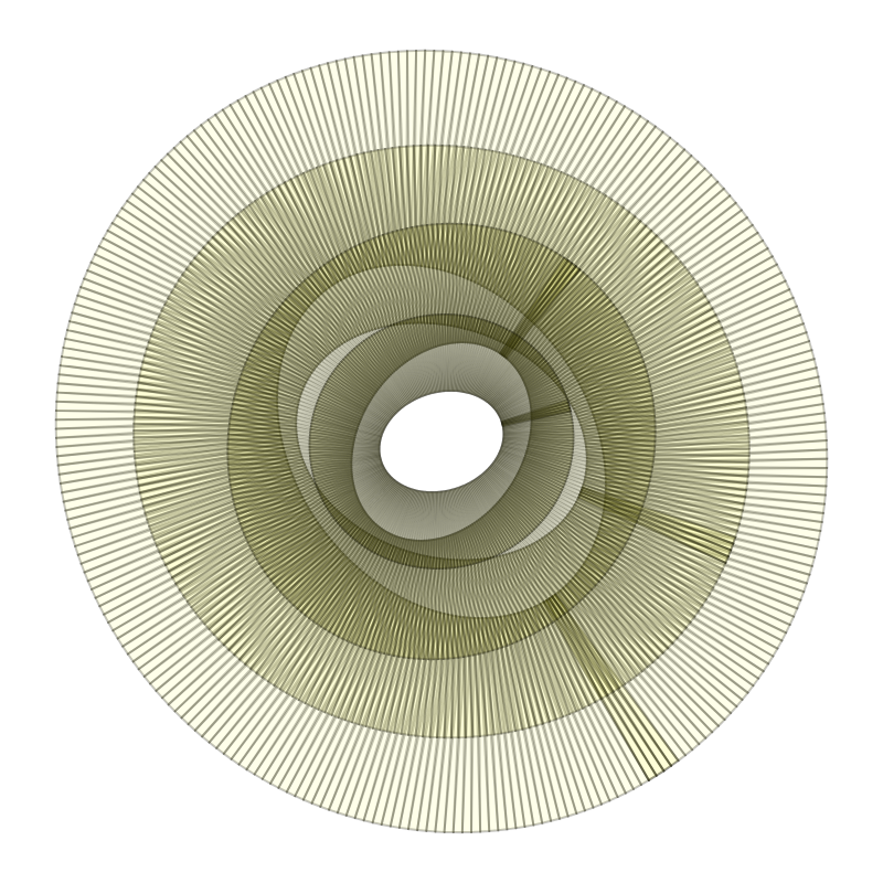 Moiré_Ellipses_Light #11 static token preview