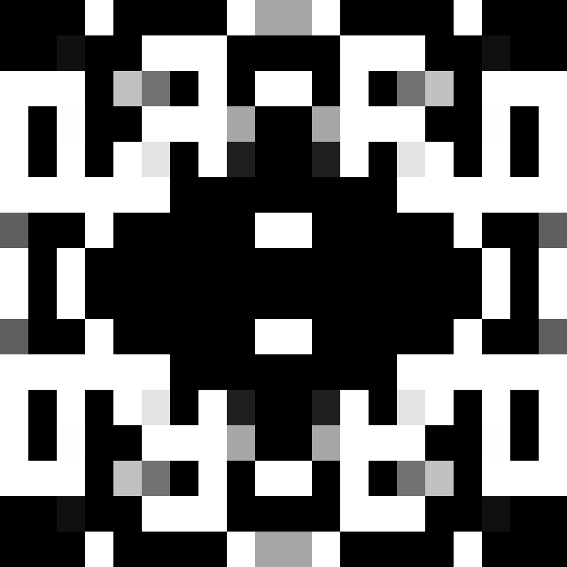 QR Glyphs Invaders #19 static token preview