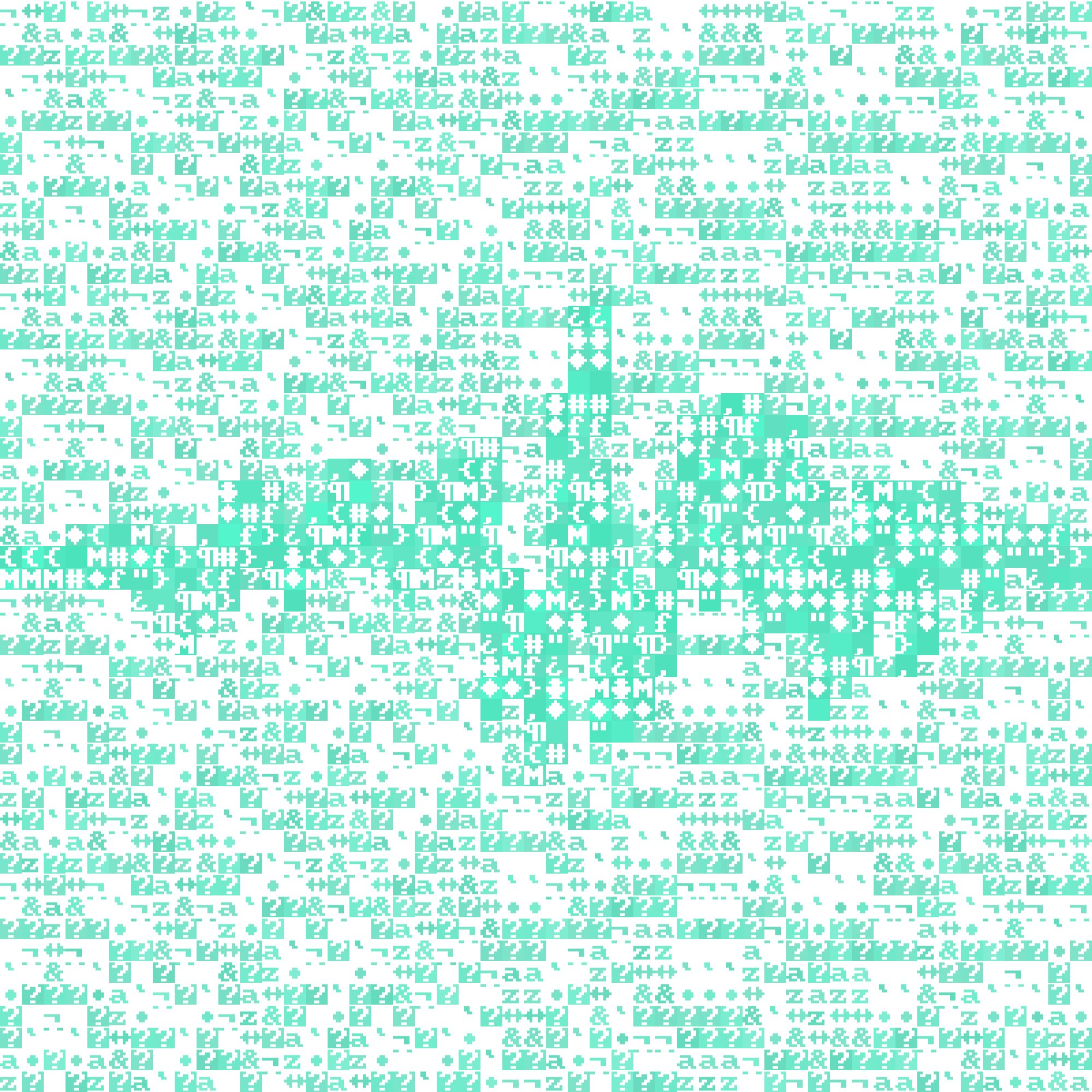 ASCII Squigl #19 static token preview