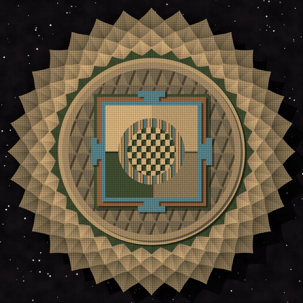 Paper Mandala #249 static token preview