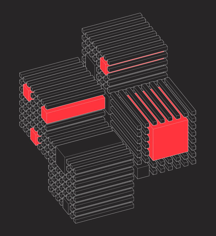 Cubick (Neon Red) #10 static token preview