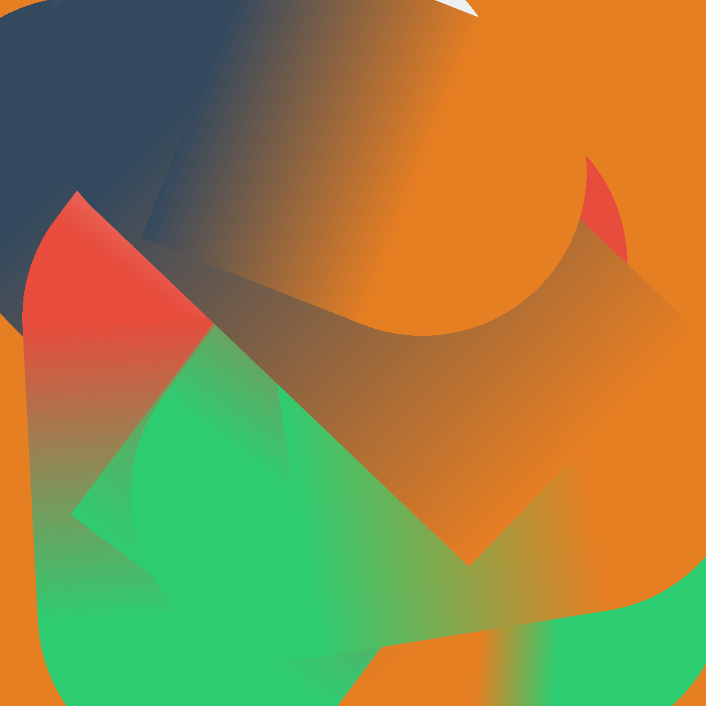 Rainbow Swirls #6 static token preview